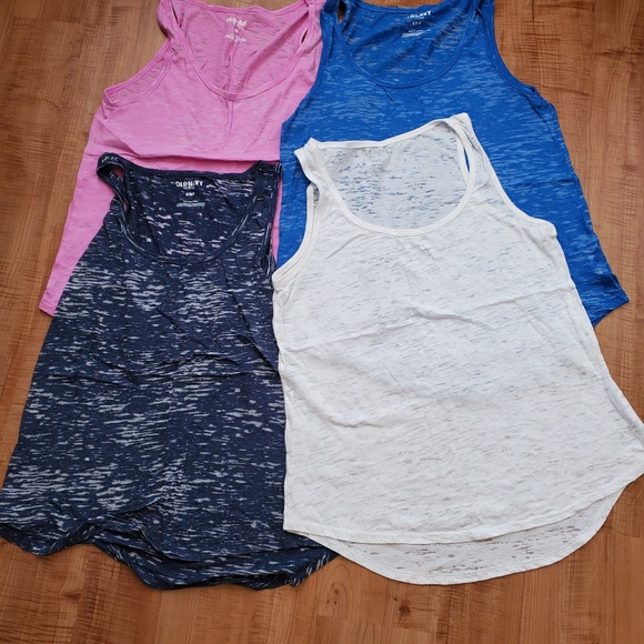 Old Navy Tops - 💥3 for $15💥Burnout tank tops (bundle of 4)